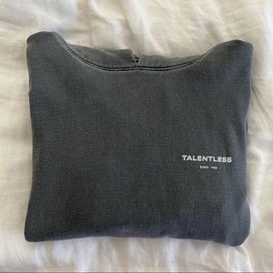 Talentless Grey Hoodie